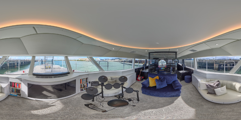 Virtual Tour of a Super Yacht